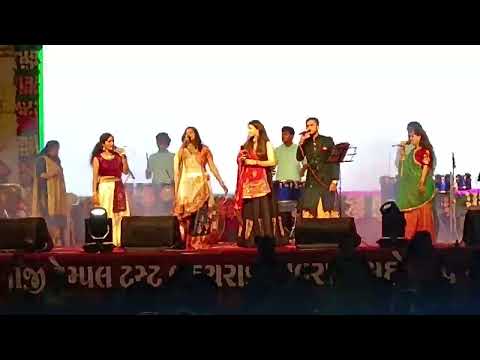 1st Status Gujrati Programme while coming Navratri