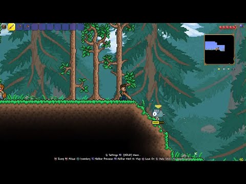 Noob playing Terraria for the first time!