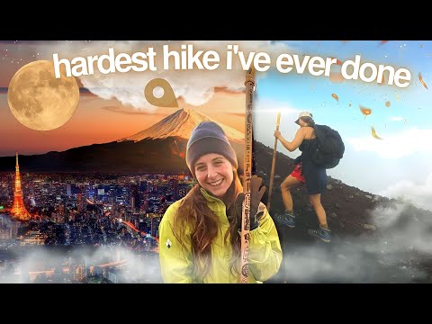 I climbed Japan's TALLEST MOUNTAIN ! MT. FUJI | *aesthetic* travel vlog