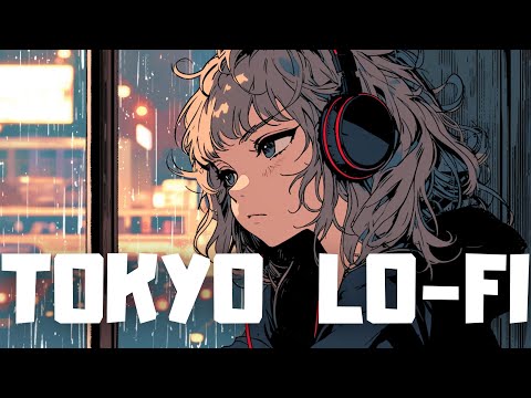 𝐏𝐥𝐚𝐲𝐥𝐢𝐬𝐭 80's Tokyo Girl Chill Hiphop Night ☔️ / Lofi hiphop mix ( Chill & Study )