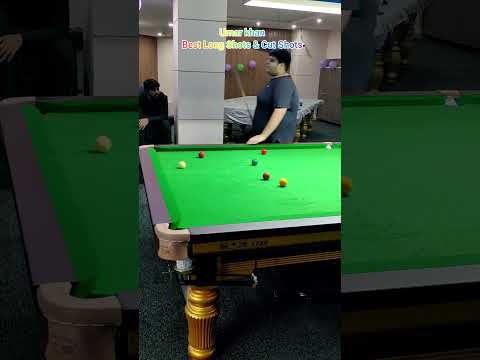 Umar khan Amazing Snooker Long Shots & Cut Shots | Unbelievable Recoverys  #umarkhan #amazing #shots