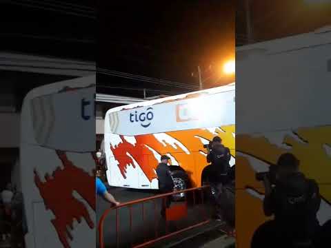 Así fue recibido el Real Estelí en el Estadio Morera Soto