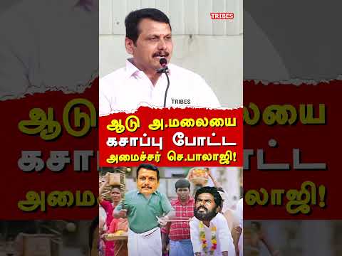 DMK Minister Senthil Balaji Latest speech on  Annamalai BJP