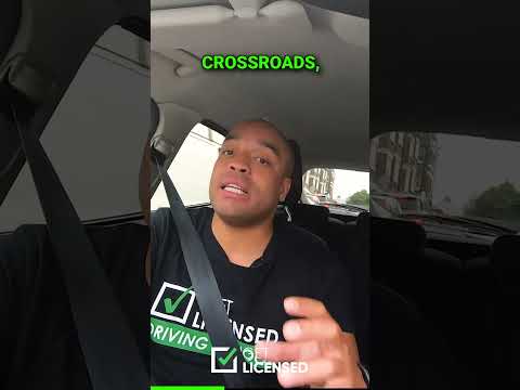 There are so many different scenarios at a busy crossroad | #driving #drivingtips #drivinglessons