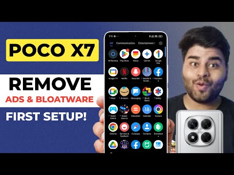 Poco X7 5G Remove ADS & BLOATWARE - First Setup Process!