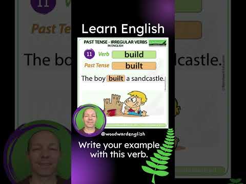 Past Tense of BUILD in English ✅ English Pronunciation of BUILT