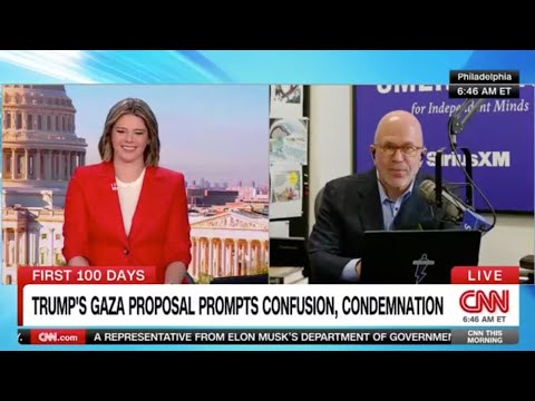 TRUMP'S GAZA PROPOSAL PROMPTS CONFUSION, CONDEMNATION. Smerconish live on CNN with Kasie Hunt.