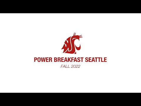 Power Breakfast Seattle Fall 2022