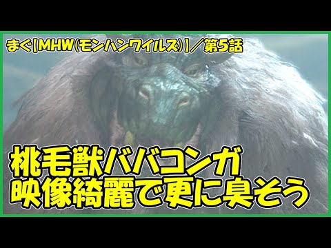 【MHWilds(モンハンワイルズ)】／モリバーの事を教えろください、ババコンガもお久しぶりです【まぐまぐまぐろん】