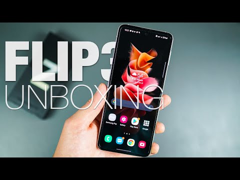 GALAXY Z FLIP 3: Unboxing and First Look!