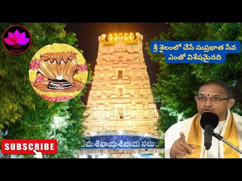 Srisailam Mallikarjuna Swamy Suprabhatham 2025 || Sri Chganti Koteswara rao Garu || SBL Bhakthi