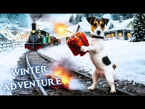 A puppy with extraordinary abilities goes on a winter journey / Best Winter Adventure Movie