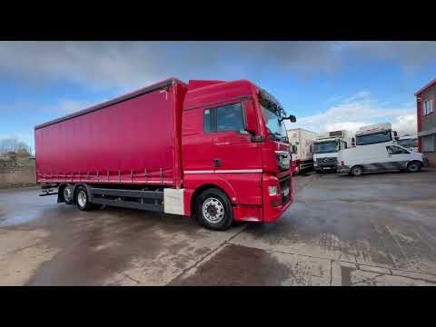 **FOR SALE** 2014 MAN TGX 26.480 XLX 30FT Curtain Side 26 Ton - Dixon Commercial Exports Ltd