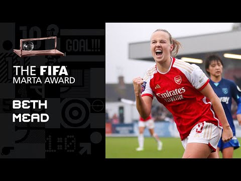 Beth Mead | Arsenal v West Ham United | FIFA Marta Award 2024 Nominee