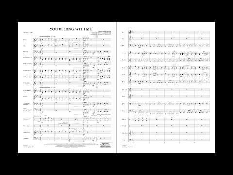 You Belong With Me arranged by Robert Longfield