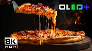 OLED TEST - Best Food in 8K HDR | Dolby Vision™