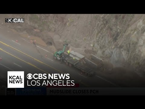 Portion of PCH in Malibu closed due to mudslide