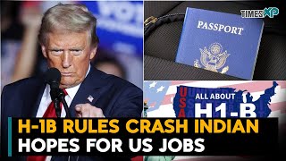 New H-1B Rules crash Indian hopes for US jobs