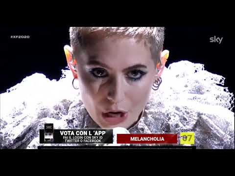 Melancholia - Bloodmoney (Poppy Cover) - Live X Factor Italy 2020