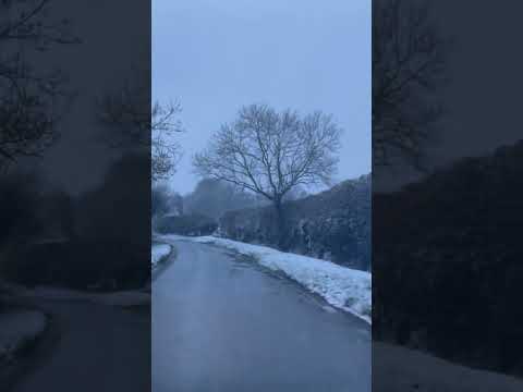 #winterdriving ##britishweather ##ukcountryside ##march23 #Tiddington #oxford ##thame #snowymorning