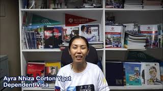 WES Approved Dependent Visa - Canada - Ayra