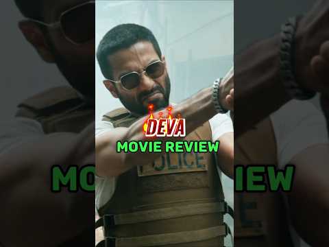 DEVA Movie Review 🔥 #shorts #devamovie #shahidkapoor