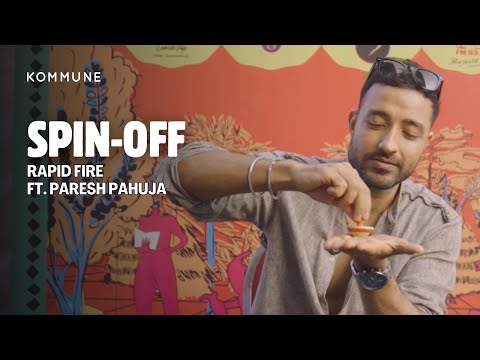 Paresh Pahuja Takes the Spin-Off Challenge! | #RapidFire | Spoken Fest Mumbai 2025 | #Artist #Music