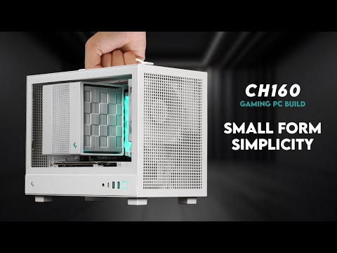 The Deepcool CH160 Hits Different... | SFF Mini ITX Gaming PC Build | Assassin 4S WH