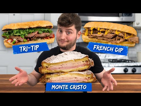 Cooking And Ranking EVERY West Coast Sandwich (French Dip, Tri-Tip, Fool’s Gold, Indian Taco…)