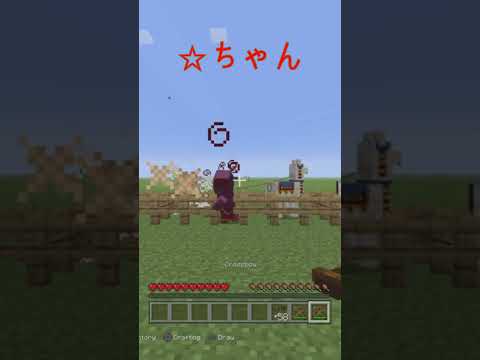 [マイクラ]詐欺師に八つ当たりするなるど　#minecraft #マイクラ #shorts