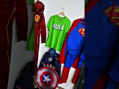 My Collection of Superhero Costumes