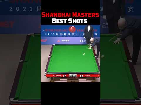 Shanghai Masters best shots 2023 #Snooker #billiards #Snookermoments