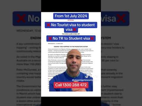 BREAKING NEWS FOR TR AND STUDENT VISA