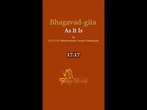 Bhagavad-gita 17.17