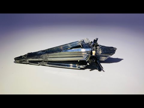 Stibnite Mineral Specimen, Xikuangshan Mine, China