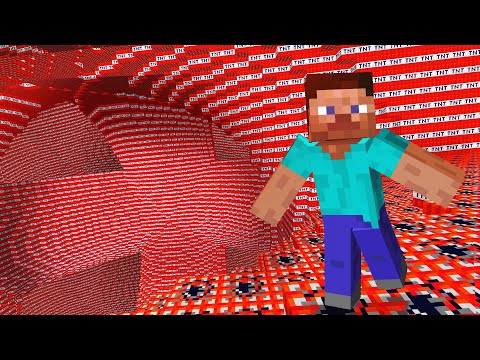 Minecraft but with Too Much TNT