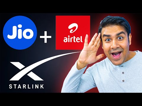 Unlimited Satellite Internet ! - Jio + Airtel Partnership with Starlink