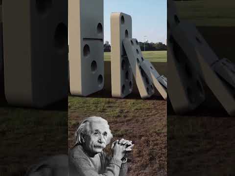 domino #shorts #domino #rek #alberteinstein