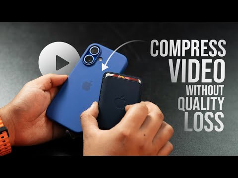 How to Compress Video without Losing Quality in iPhone (tutorial)