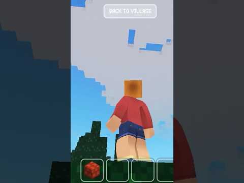 sky view Minecraft trial and tricks|Minecraft flying mode,hack, funny #minecraftmemes #minecraftpe