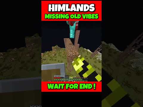 HIMLANDS SEASON 5 MISSING OLD VIBES ! #himlands #smartypie #shortvideo #viral #minecraft