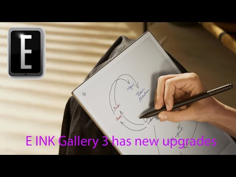 E INK Gallery 3 Color E-paper has massive new upgrades