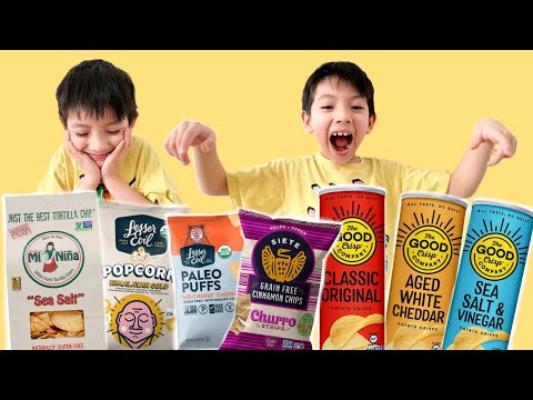 TASTING AMERICAN SNACKS! SNACKS FOR KIDS / MUKBANG