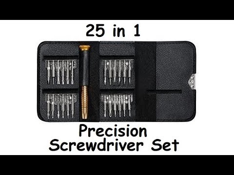 25 in 1 Precision Screwdriver Set