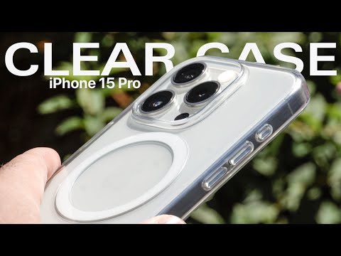 Apple iPhone 15 Pro Clear Case Review - Almost the perfect case...