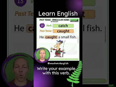 Past Tense of CATCH in English ✅ English Pronunciation of CAUGHT