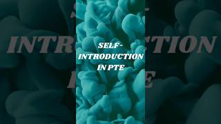 PTE -2024-CRITERIA OF SELF- INTRODUCTION #ptestudyplan #pteexamtips #englishgrammar