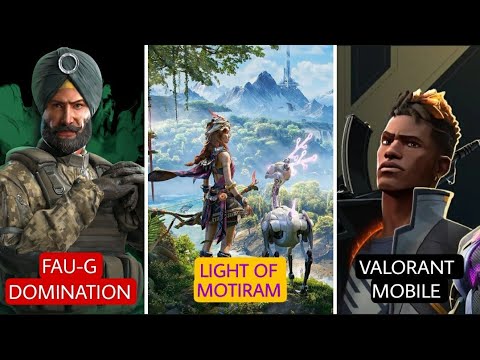 Horizon forbidden Mobile | Valorant New Beta Download | Fau-G Domination CBT | Grid Legends & More