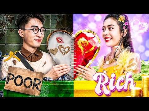 Rich Girl Vs Poor Boy! I Fell In Love With My Enemy!