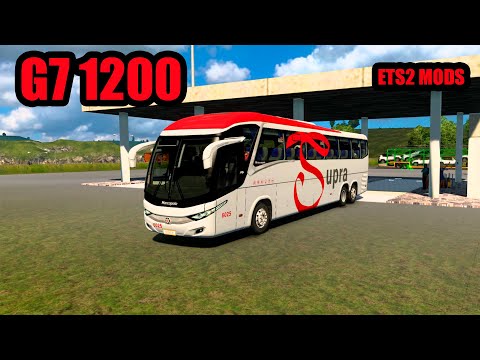 Esse sim é um bom mod de ônibus! - Mod Euro Truck Simulator 2 1.50 #32